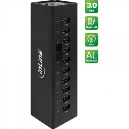 USB 3.0 Hub - 10 Port -...